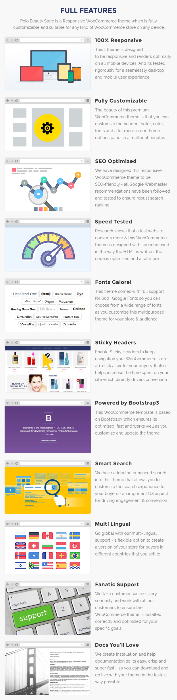 beauty store woocommerce template
