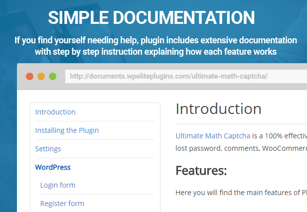 Ultimate Math Captcha - WordPress Plugin - 6