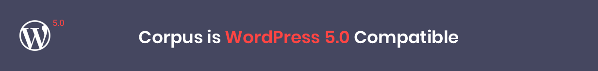 Corpus WordPress 5.0