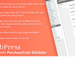 Envato Purchase Code Verifier for bbPress