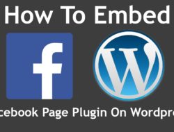 How To Embed a Facebook Page Plugin on WordPress (2016)
