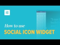 How to Add Social Media Buttons to WordPress with Elementor Page Builder