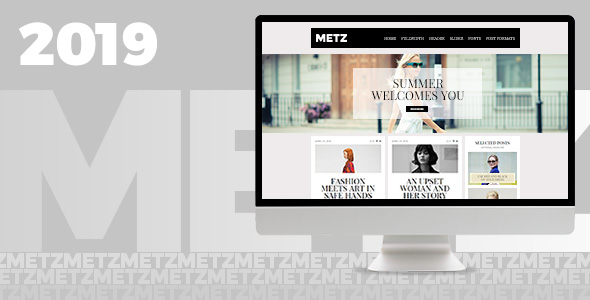 Metz - A Fashioned Editorial Magazine Theme - News / Editorial Blog / Magazine