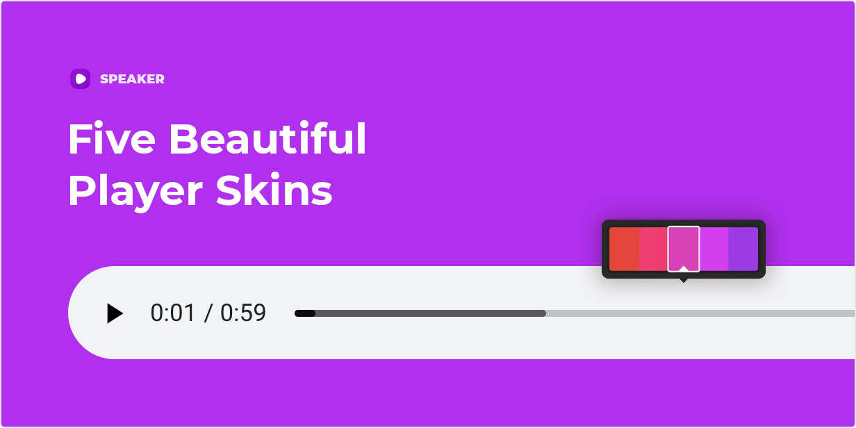 Five Beautiful Player Skins