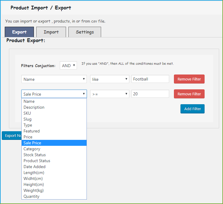 WooCommerce product import plugin